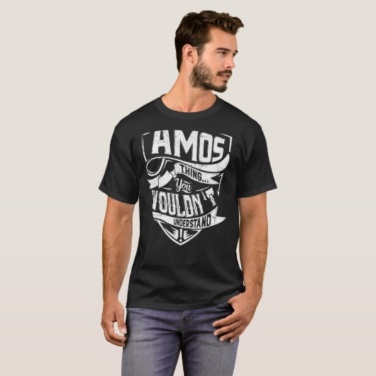 Het is een AMOS-ding, je zou het niet begrijpen T-shirt (Voorkant volledig)