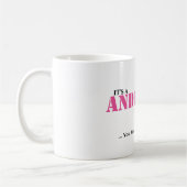 HET IS EEN ANDERSON DING! Je zou het niet begrijpe Koffiemok (Links)