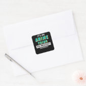 Het is een Anime-ding | Citaat voor Anime Lover Vierkante Sticker (Envelop)