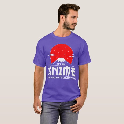 Het is een Anime ding dat je niet begrijpt Anime T-shirt (Voorkant volledig)