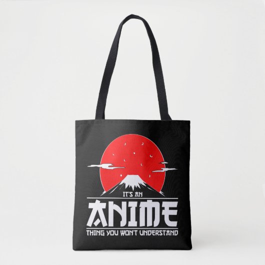 Het is een Anime ding dat je niet begrijpt Anime Tote Bag (Voorkant)