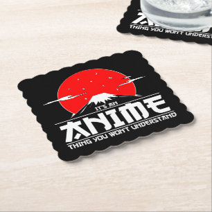 Het is een Anime-ding dat je niet zal begrijpen An Kartonnen Onderzetters