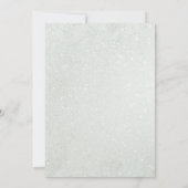 HET IS EEN AQUA BLUE RAINBOW BABY SHOWER INVITE BEDANKKAART (Achterkant)