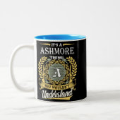 Het is een Ashmore-ding dat je niet zou begrijpen Tweekleurige Koffiemok (Links)