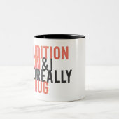 Het is een auditieseizoen en ik kan echt een knuff tweekleurige koffiemok (Center)