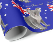 Het is een Aussie kerst met een Koala Cadeaupapier (Rol Hoek)