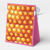 Het is een Ba-bee meisje! Baby Shower Bedankdoosjes (Achterkant)