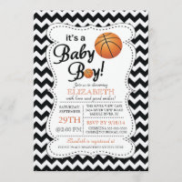 Het is een Baby Boy Basketbal Baby shower