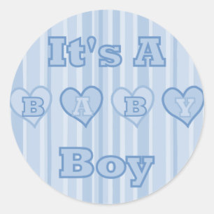 Het is een baby boy Sticker