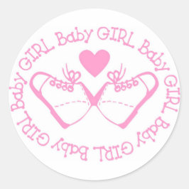 Het is een Baby Girl Sticker