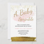 Het is een Baby kondiging Sprinkle Party (Voorkant)