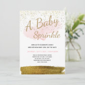 Het is een Baby kondiging Sprinkle Party (Staand voorkant)