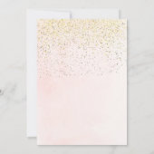 Het is een Baby kondiging Sprinkle Party (Achterkant)