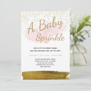 Het is een Baby kondiging Sprinkle Party