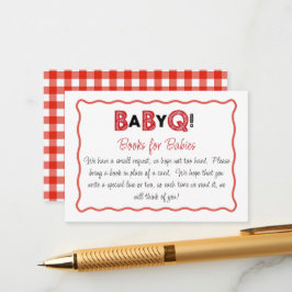 Het is een Baby Q Boeken voor Babies Kaart