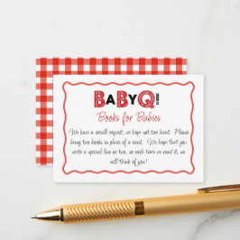 Het is een Baby Q voor Tweeling Boeken voor Baby's Informatiekaartje