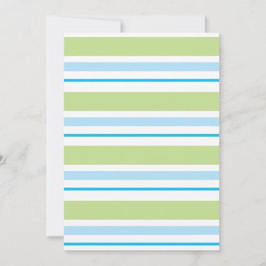 Het is een Baby Rattle | BABY SHOWER Kaart (Achterkant)