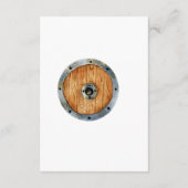 Het is een Baby shower boek van de jongen Vikings  Informatiekaartje (Achterkant)