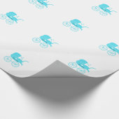 Het is een Baby shower New Baby Gift Wrap Cadeaupapier (Hoek)
