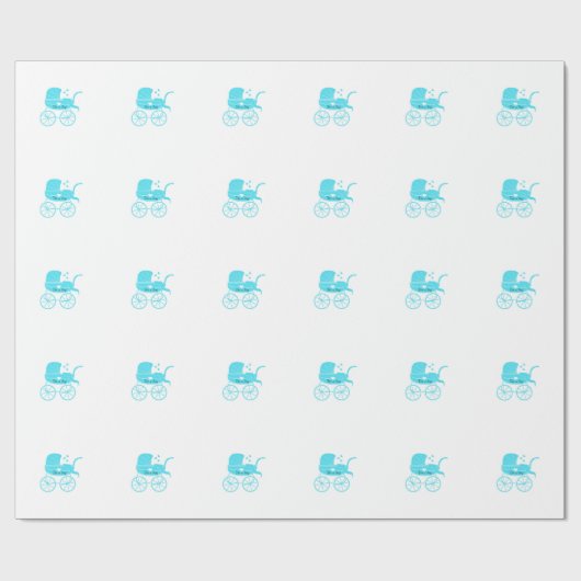 Het is een Baby shower New Baby Gift Wrap Cadeaupapier (Vlak)