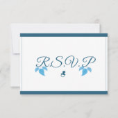 Het is een Baby shower-RSVP-kaart RSVP Kaartje (Voorkant)