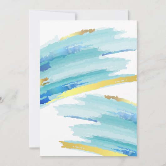 Het is een Baby shower-uitnodiging. Kaart (Achterkant)