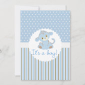 Het is een Baby shower-uitnodiging. Kaart (Voorkant)