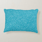 Het is een Baby shower van Boy Blue Accent Kussen (Achterkant)