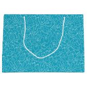 Het is een Baby shower van Boy Blue Groot Cadeauzakje (Voorkant)