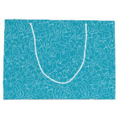 Het is een Baby shower van Boy Blue Groot Cadeauzakje (Achterkant)