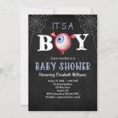 Het is een Baby shower van de gipsponster Eye Hall Kaart (Voorkant)