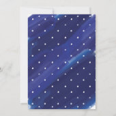 Het is een Baby shower van de Jongen Navy & Gold W Kaart (Achterkant)