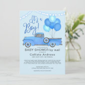 Het is een Baby shower van de Lichten van de Jonge Kaart (Staand voorkant)