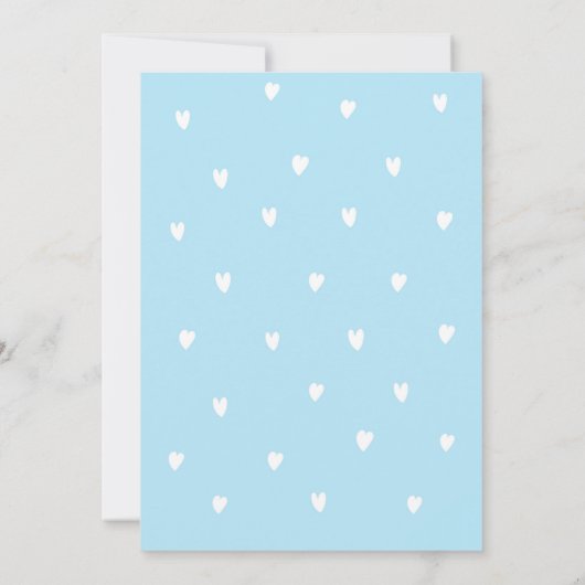 Het is een Baby shower van de padvinder. Kaart (Achterkant)