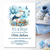 Het is een Baby shower van de padvinder. Kaart