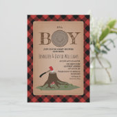 Het is een Baby shower van de Slice-rugleuning van Kaart (Staand voorkant)