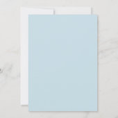 Het is een Baby shower van de Waterverf Dinosaur. Kaart (Achterkant)