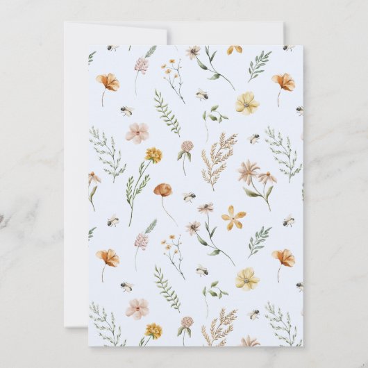 Het is een Baby shower van een Jongen Blauwe Ballo Kaart (Achterkant)