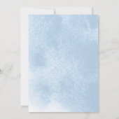 Het is een baby shower van een jongen kaart (Achterkant)