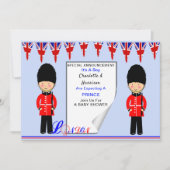 Het is een Baby shower van het Royal Prince London Kaart (Voorkant)