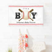 Het is een Baby shower van het Sportsport van het  Spandoek (Insitu)