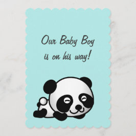 Het is een Baby shower voor jongens | Sweet Happy  Kaart