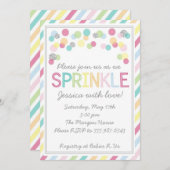 Het is een Baby Sprinkle! baby shower Uitnodiging (Voorkant / Achterkant)