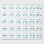 Het is een babykleding van een jongen, Onesis Baby Cadeaupapier (Vlak)