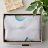 Het is een babykleding van een jongen, Onesis Baby Tissuepapier (Geschenk)