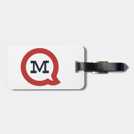 Het is een bagagelabel! bagagelabel (Achterkant horizontaal)