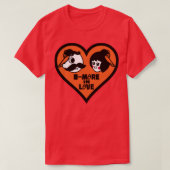 Het is een Baltimore Love Thing T-shirt (Design voorkant)