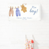 Het is een Banner van het Baby shower van de Jonge (Insitu)