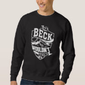 Het is een Beck ding Trui (Voorkant)