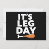 Het is een Beenendag Funny Turkey Thanksgiving Kaart (Voorkant)